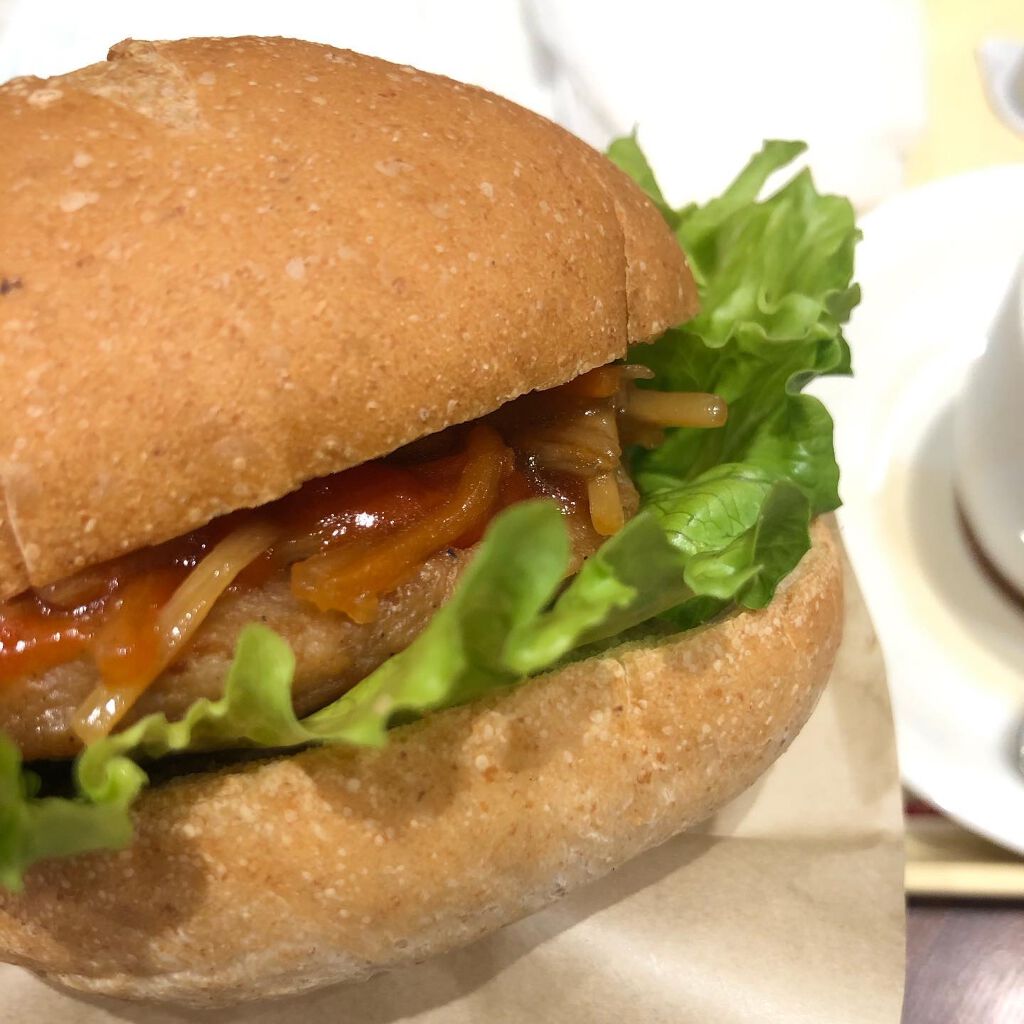 全粒粉サンド 大豆ミート 和風トマトのソース/DOUTOR/食品を使ったクチコミ(1枚目)