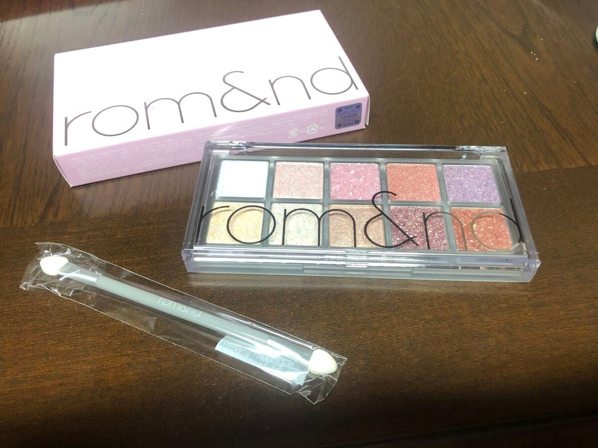 ベターザンパレット/rom&nd/アイシャドウパレットを使ったクチコミ(1枚目)