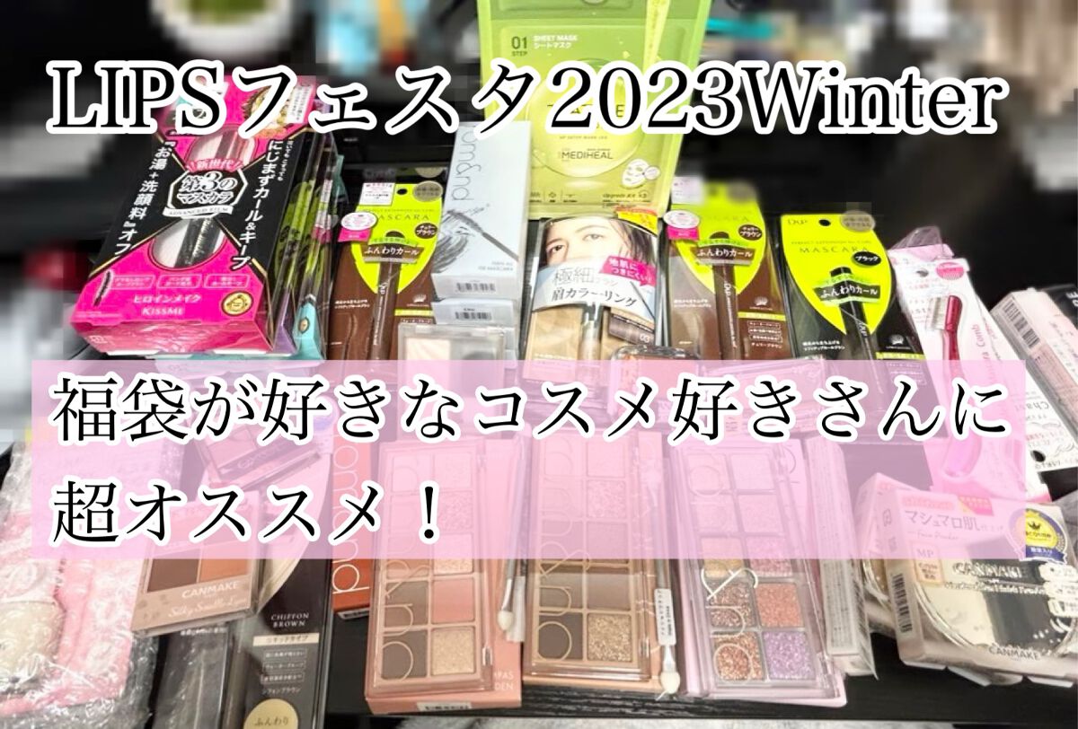 ブラウンメイクセット LIPSフェスタ Winter 2023/LIPS/メイクアップキットを使ったクチコミ(1枚目)
