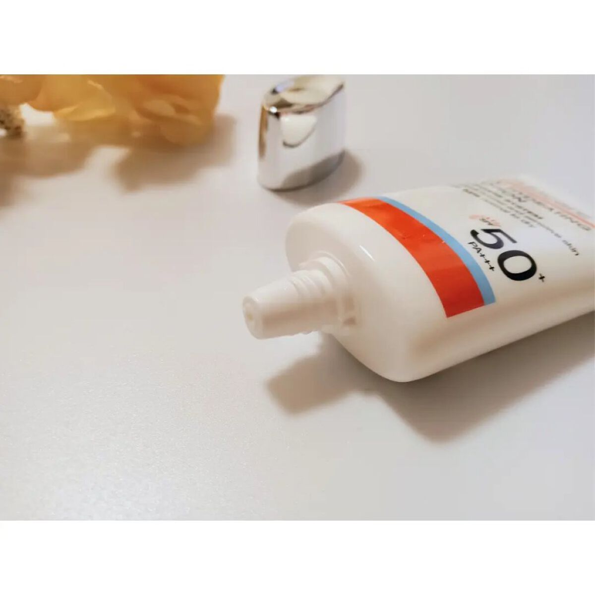 サンスクリーン+  モイスト日焼け止め＜日焼け止め＞/DR.WU/日焼け止めクリームを使ったクチコミ（2枚目）