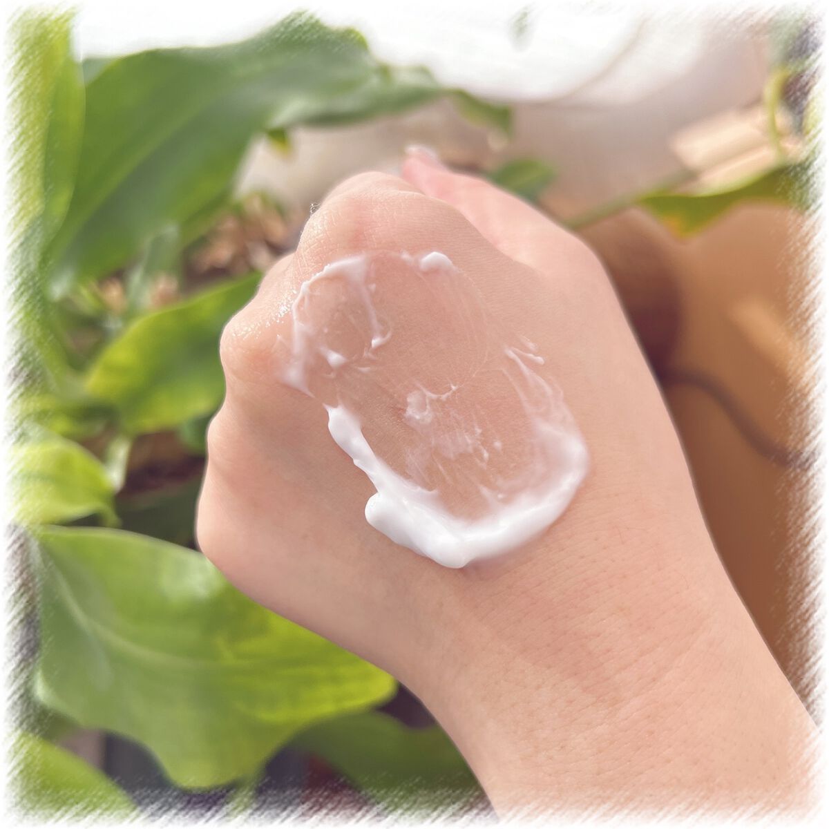 ドクダミミルキークリーム/enieni /フェイスクリームを使ったクチコミ(2枚目)