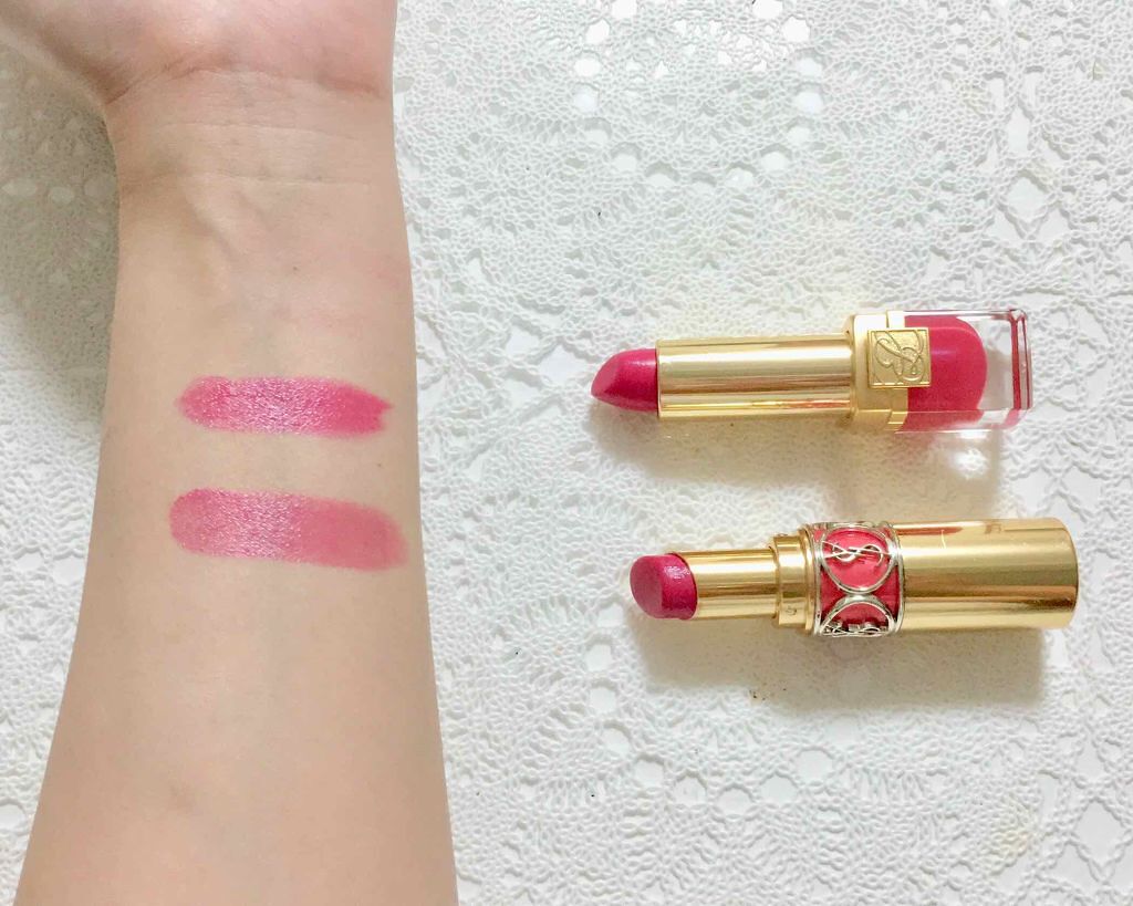 ピュア カラー クリスタル シアー リップスティック/ESTEE LAUDER/口紅を使ったクチコミ(2枚目)