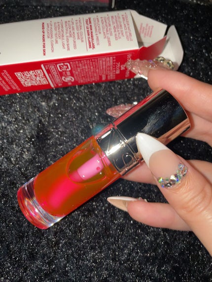 リップコンフォートオイル/CLARINS/リップグロスを使ったクチコミ(3枚目)