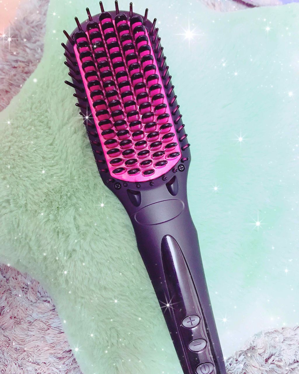 ダブルマイナスイオンストレートブラシアイロン/Miropure/ヒートブラシを使ったクチコミ（2枚目）