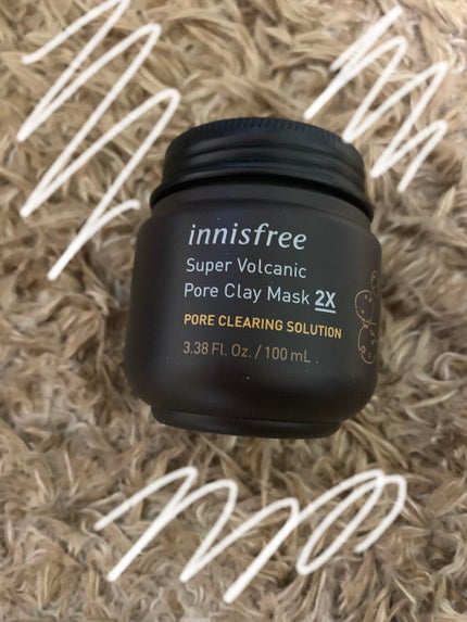 スーパーヴォルカニック ポア クレイマスク/innisfree/洗い流すパック・マスクを使ったクチコミ(1枚目)