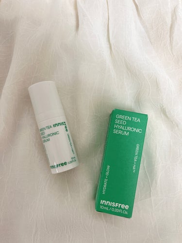 innisfree グリーンティーシード ヒアルロン セラム　のクチコミ「innisfreeグリーンティーシード ヒアルロン セラム


お久しぶりの投稿となってしまい.....」（1枚目）