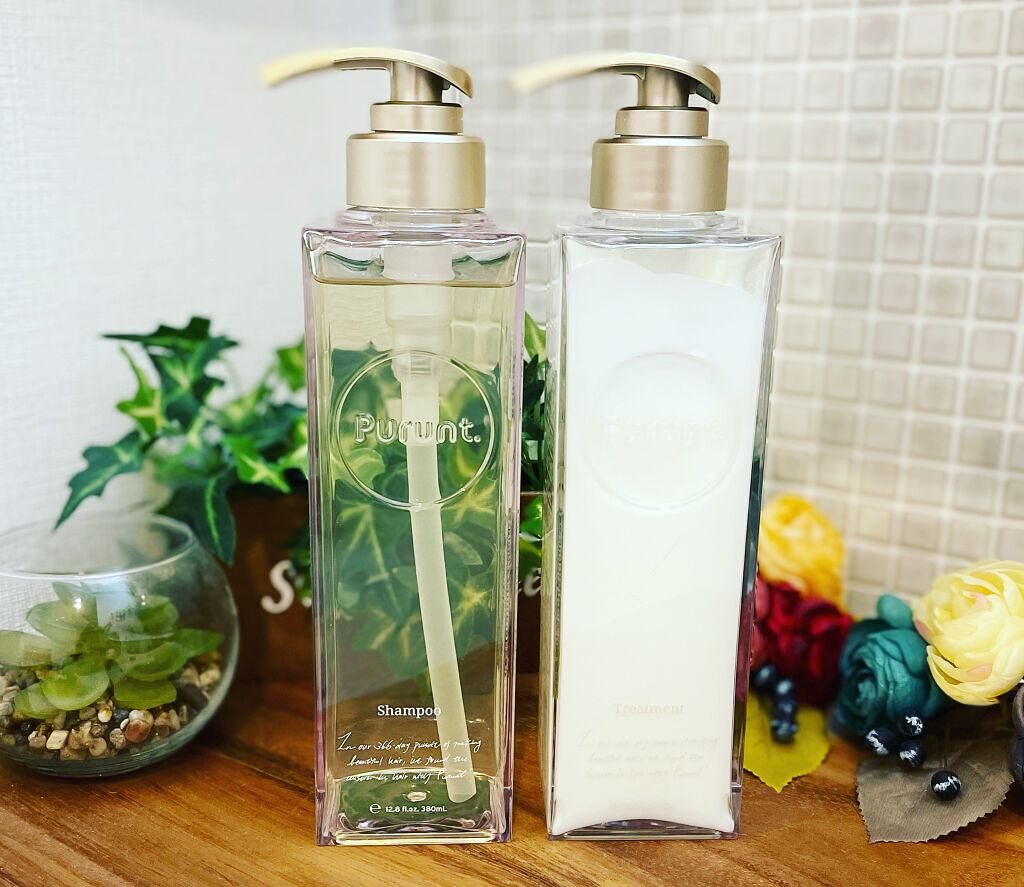 プルント モイストリッチ美容液シャンプー/モイストリッチリペア美容液トリートメント/Purunt./市販シャンプーを使ったクチコミ(1枚目)