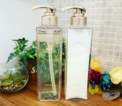 プルント モイストリッチ美容液シャンプー/モイストリッチリペア美容液トリートメント/Purunt./市販シャンプーを使ったクチコミ(1枚目)