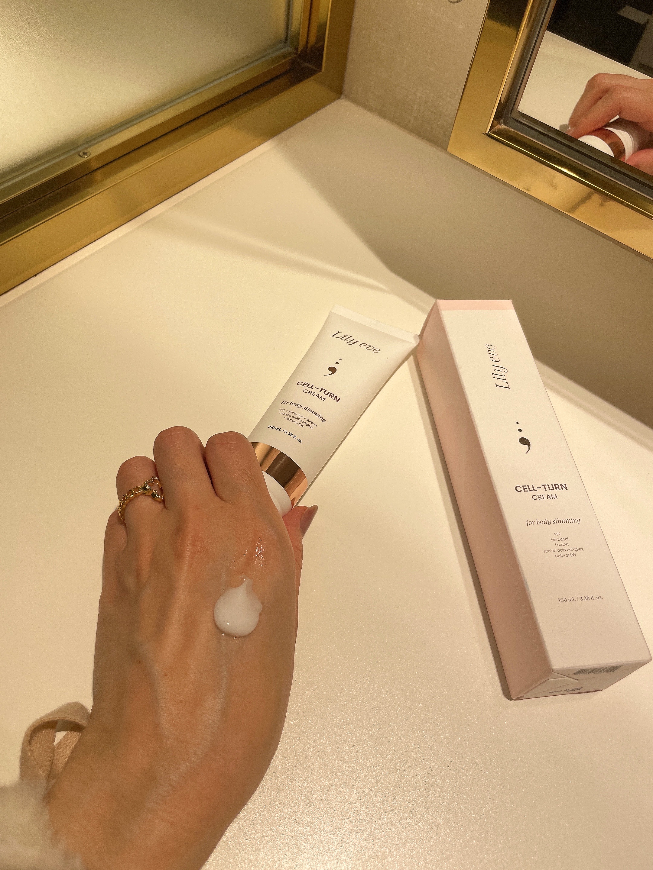 セルターンクリーム 100ml/リリーイブ/フェイスクリームを使ったクチコミ（2枚目）