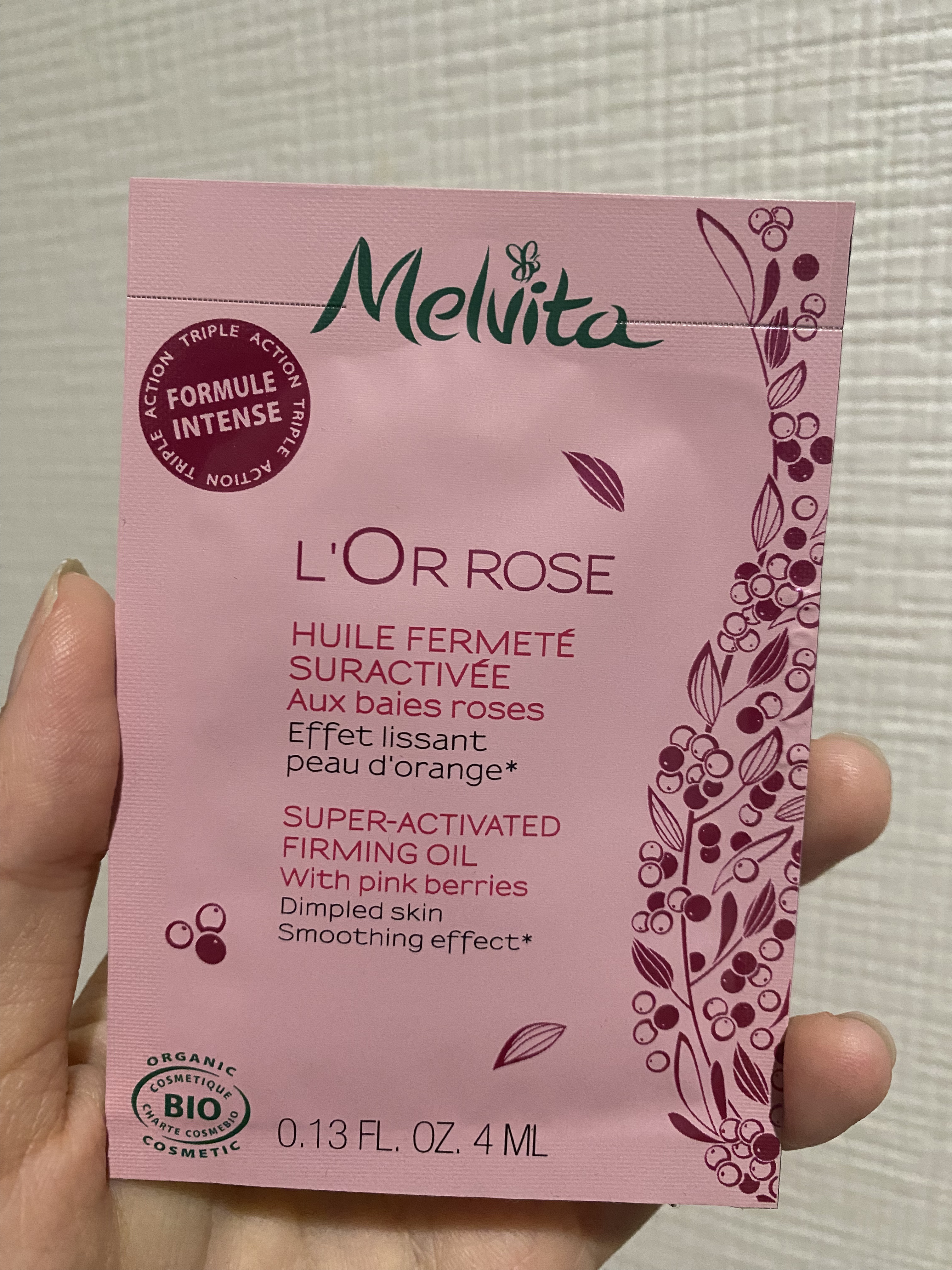 ロルロゼ ピンクフィット ボディオイル/Melvita/ボディオイルを使ったクチコミ（1枚目）