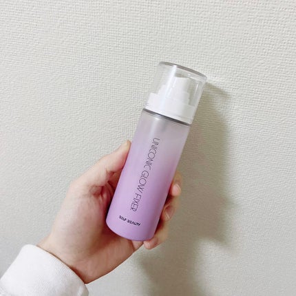 ユニコーン メイクアップグローフィックスミスト/SELF BEAUTY/フィックスミストを使ったクチコミ(1枚目)