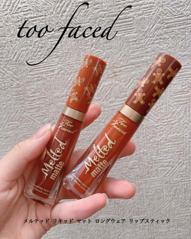 メルテッド リキッド マット ロングウェア リップスティック/Too Faced/口紅を使ったクチコミ（1枚目）