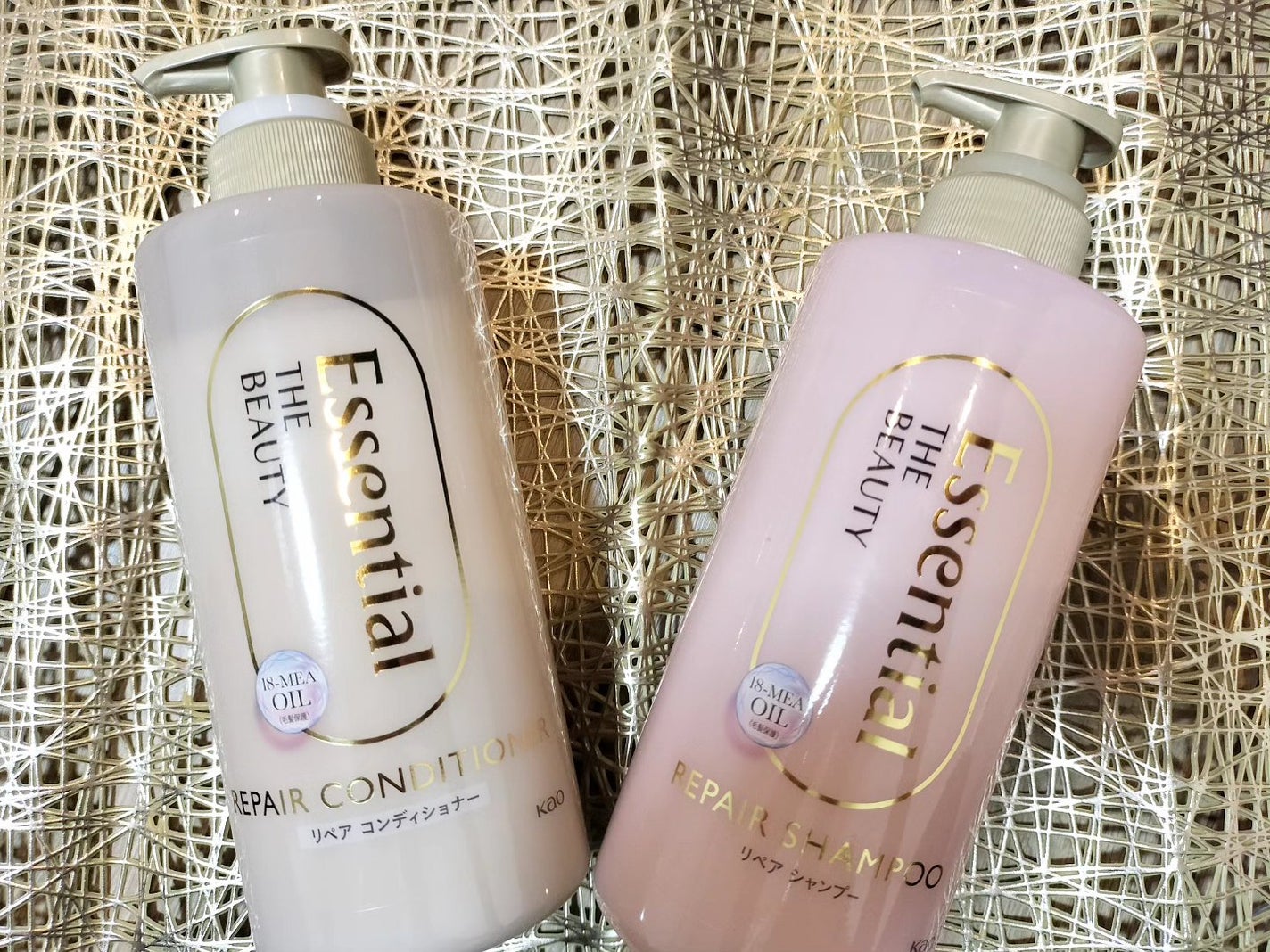 ザビューティ リペアシャンプー・コンディショナー/エッセンシャル/市販シャンプーを使ったクチコミ(1枚目)