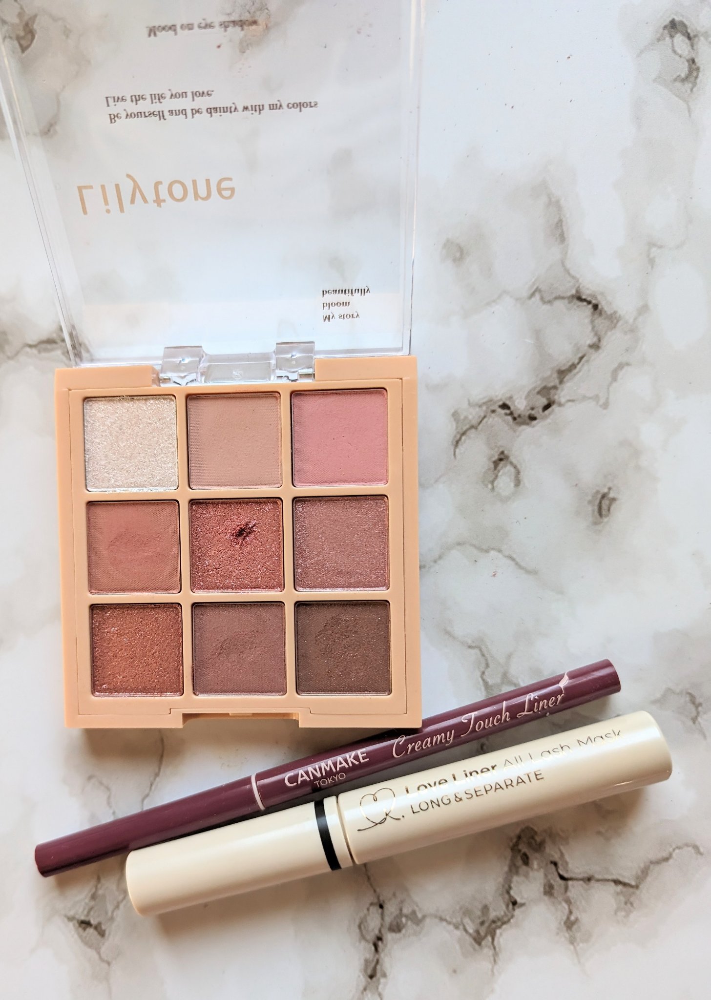 ムードオンアイシャドウ/Lilytone/アイシャドウパレットを使ったクチコミ（1枚目）