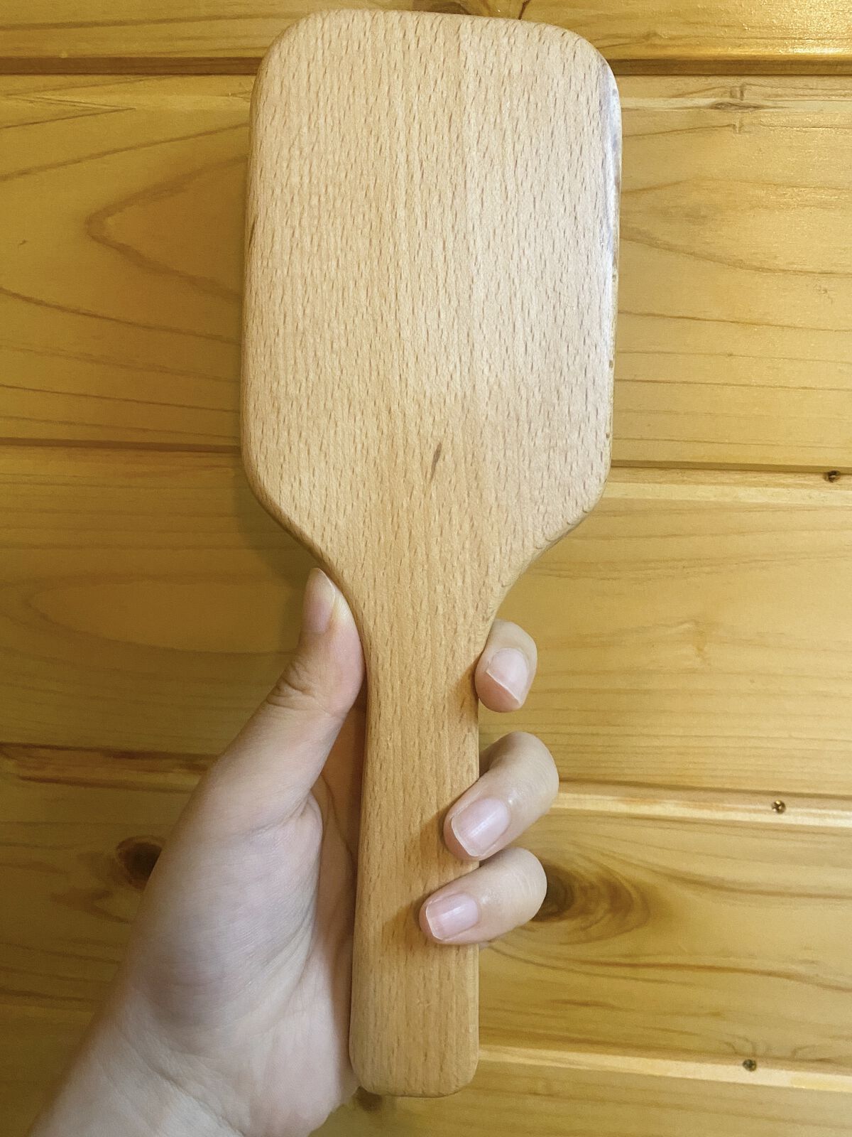 ブナ材頭皮ケアブラシ/無印良品/ヘアブラシを使ったクチコミ（2枚目）