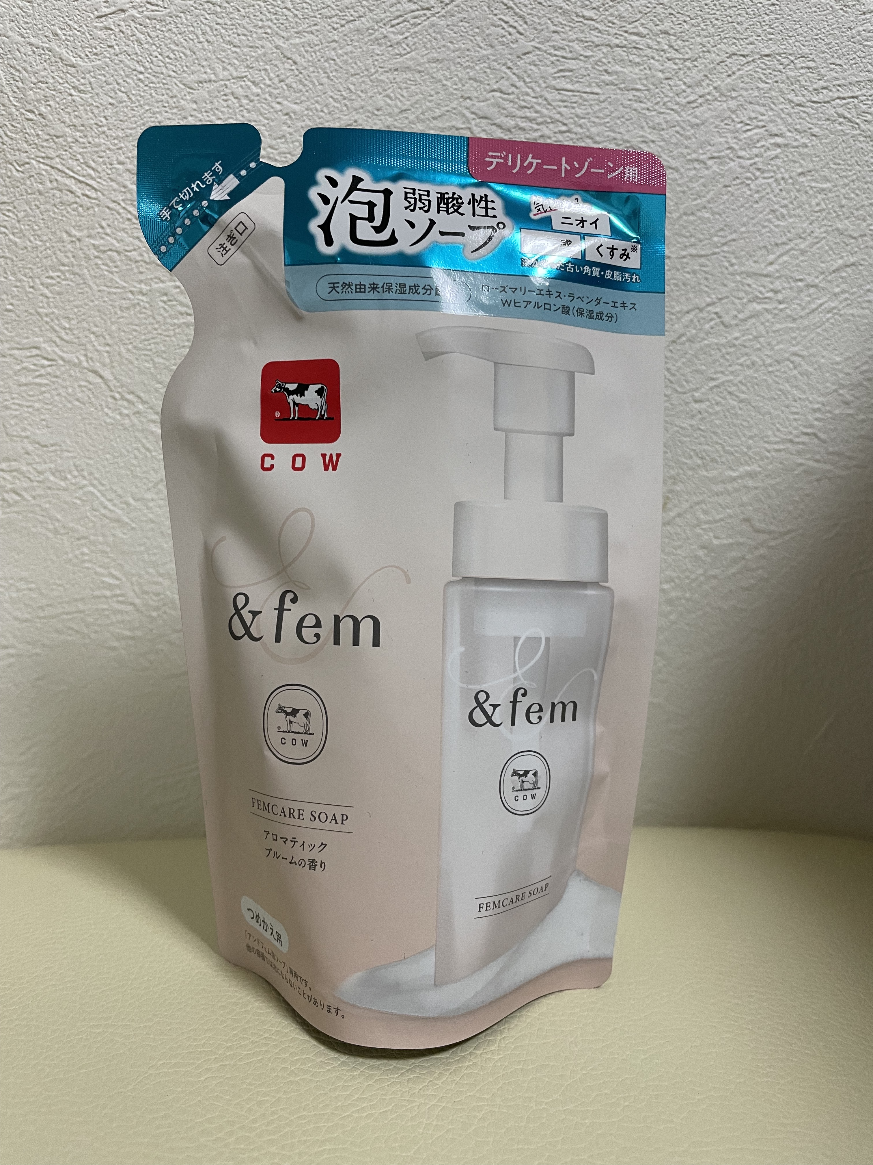 アンドフェム フェムケア泡ソープ/＆fem/デリケートゾーンケアを使ったクチコミ（1枚目）