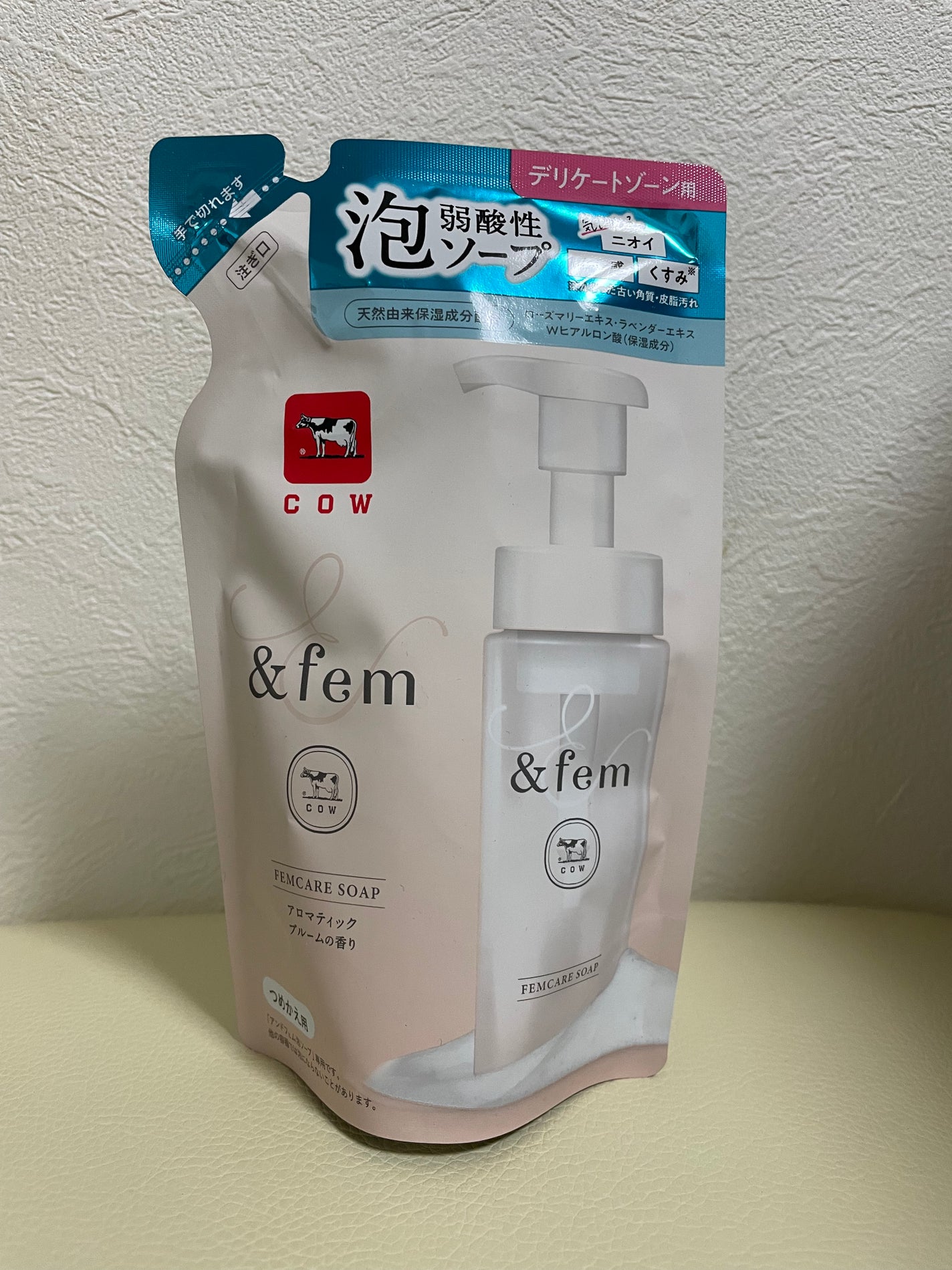 アンドフェム フェムケア泡ソープ/&fem/デリケートゾーンケアを使ったクチコミ(1枚目)