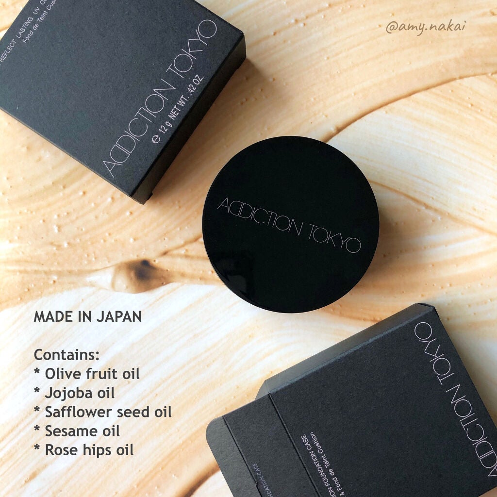 スキンリフレクト ラスティング UV クッションファンデーション/ADDICTION/クッションファンデーションを使ったクチコミ(8枚目)