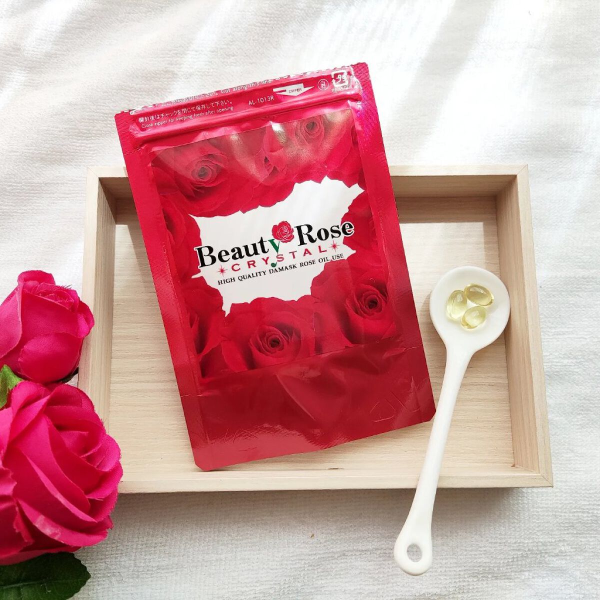 ビューティーローズクリスタル（ローズサプリメント）/GR/美容サプリメントを使ったクチコミ（1枚目）