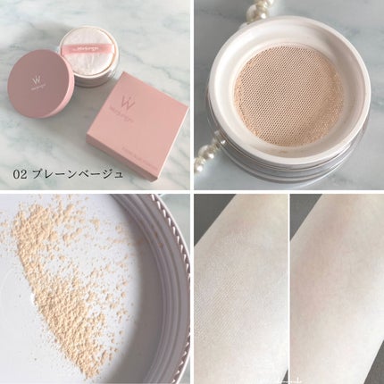 ウォンジョンヨ フィクシングブラーパウダー N/Wonjungyo/ルースパウダーを使ったクチコミ(1枚目)