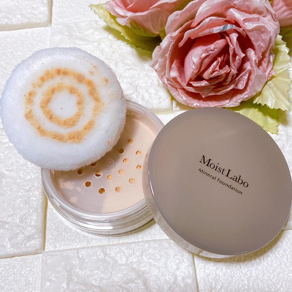 モイストラボ BBミネラルファンデーション/Moist Labo/ルースパウダーを使ったクチコミ(1枚目)