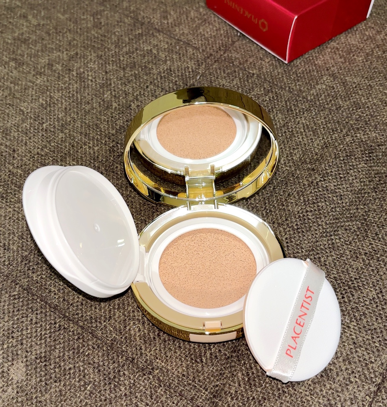 プラセンティストクッションファンデーション/ステファニー/クッションファンデーションを使ったクチコミ（3枚目）