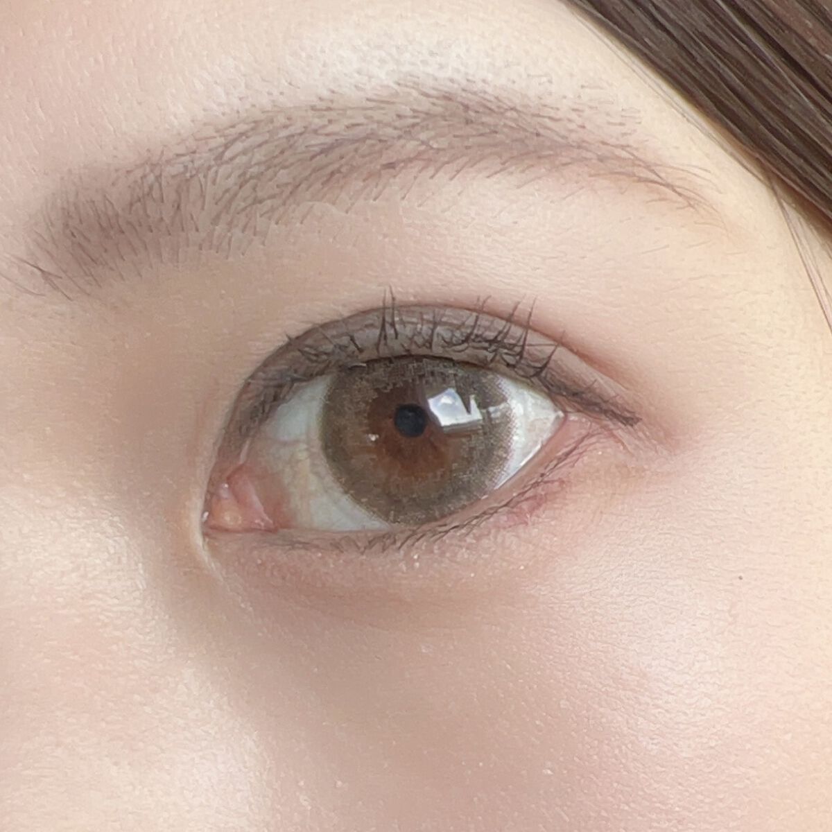エバーカラーワンデーナチュラル モイストレーベルUV/エバーカラー/ワンデー（１DAY）カラコンを使ったクチコミ（3枚目）