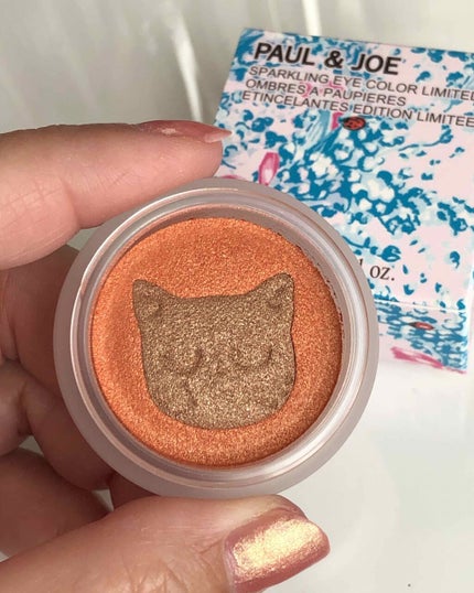 スパークリング アイカラー リミテッド/PAUL & JOE BEAUTE/ジェル・クリームアイシャドウを使ったクチコミ(2枚目)