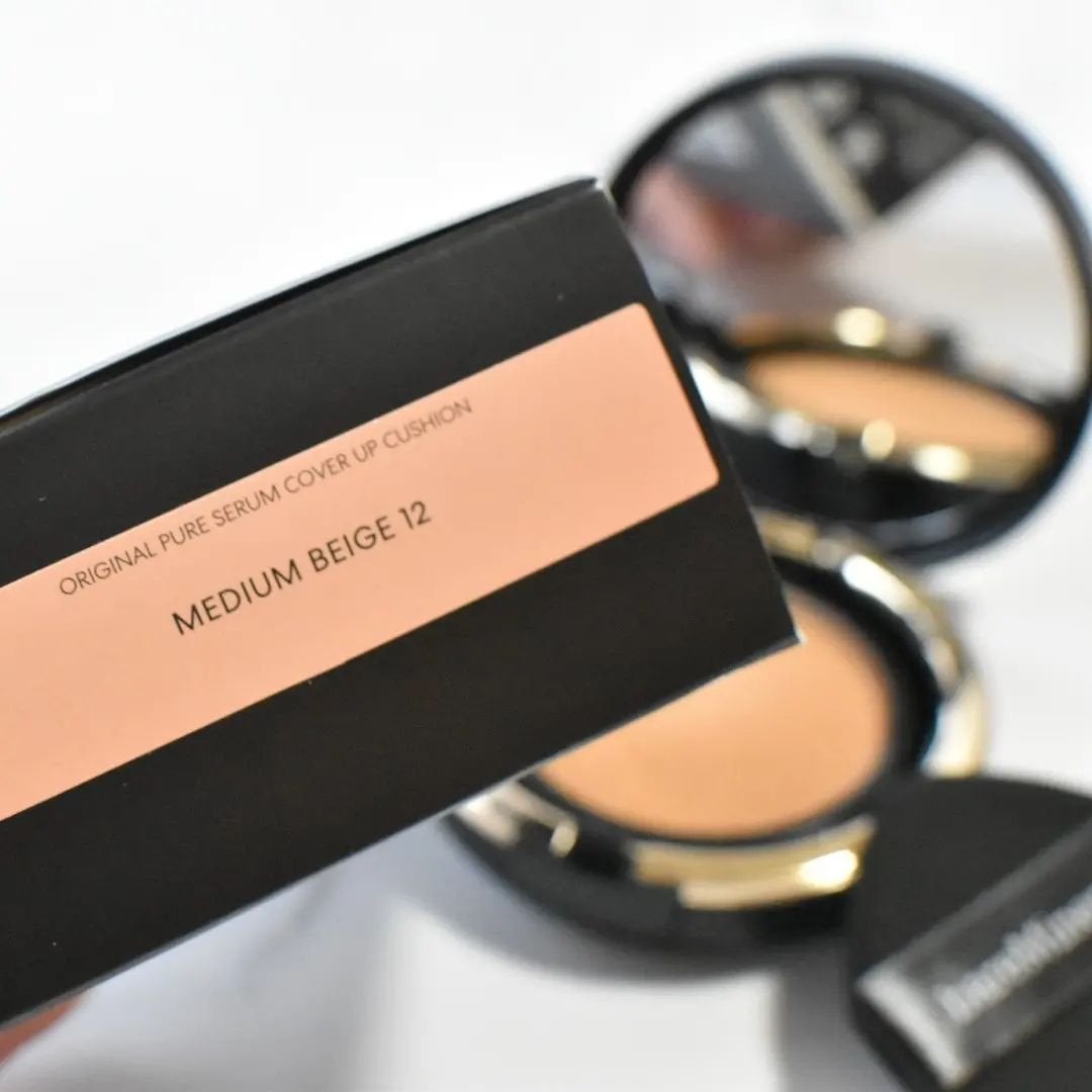 オリジナル ピュア セラム カバーアップ クッション/bareMinerals/クッションファンデーションを使ったクチコミ(4枚目)