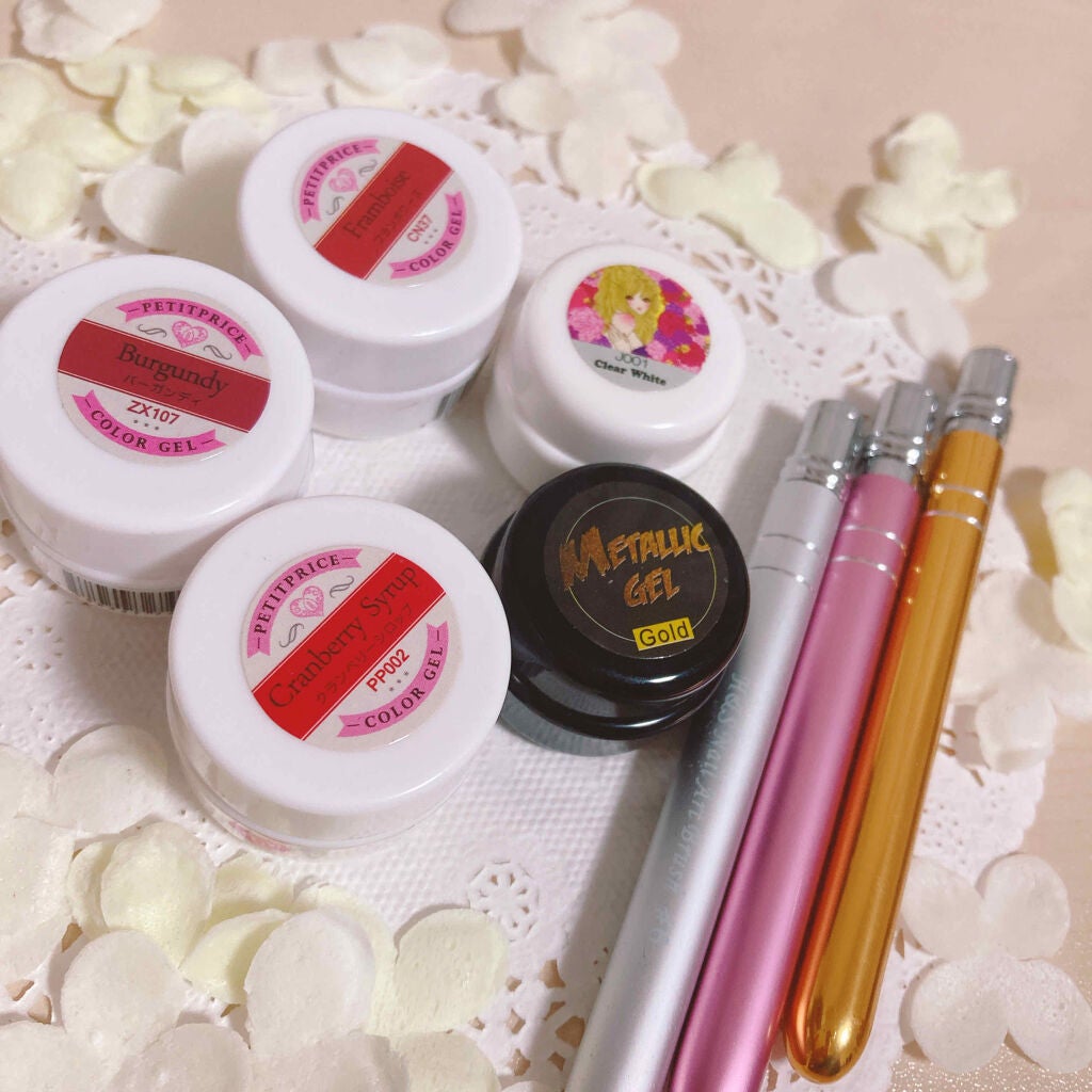 ネイル工房白パケカラージェル/ネイル工房/ジェルネイルを使ったクチコミ(4枚目)