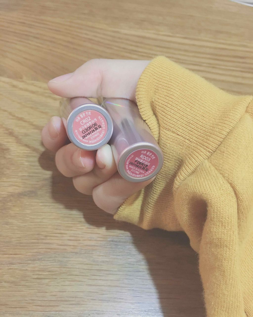 アピュー ウォーターライト ティント/A’pieu/リップティントを使ったクチコミ(1枚目)