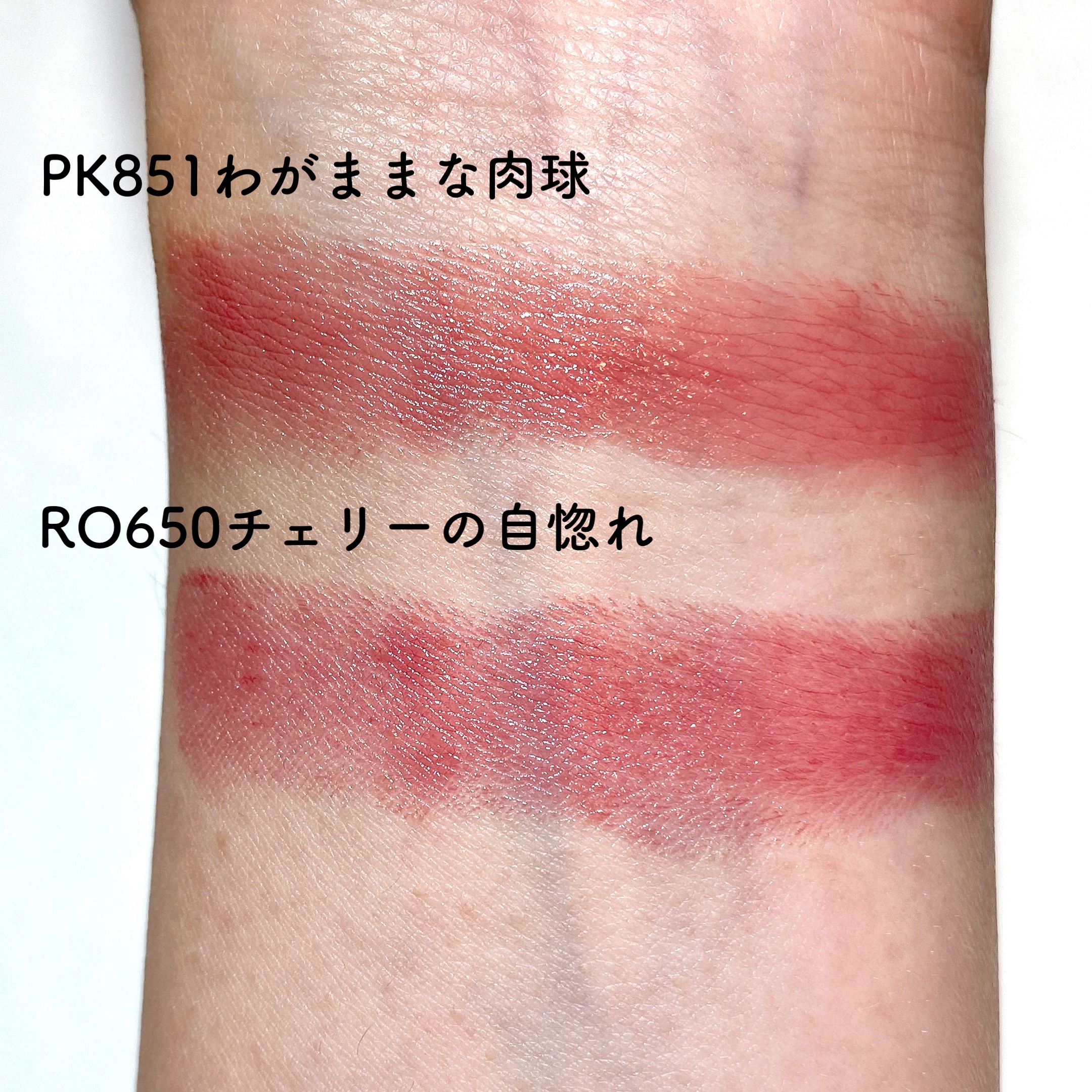 ネンマクフェイク ルージュ/Visée/口紅を使ったクチコミ（3枚目）