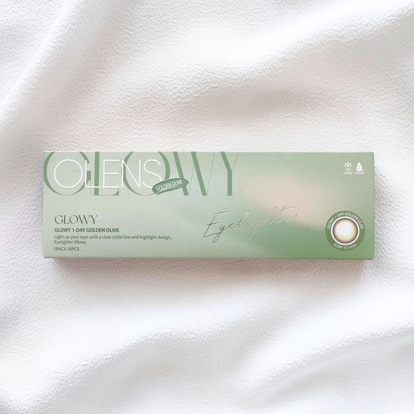 Glowy 1day/OLENS/ワンデー(1DAY)カラコンを使ったクチコミ(5枚目)