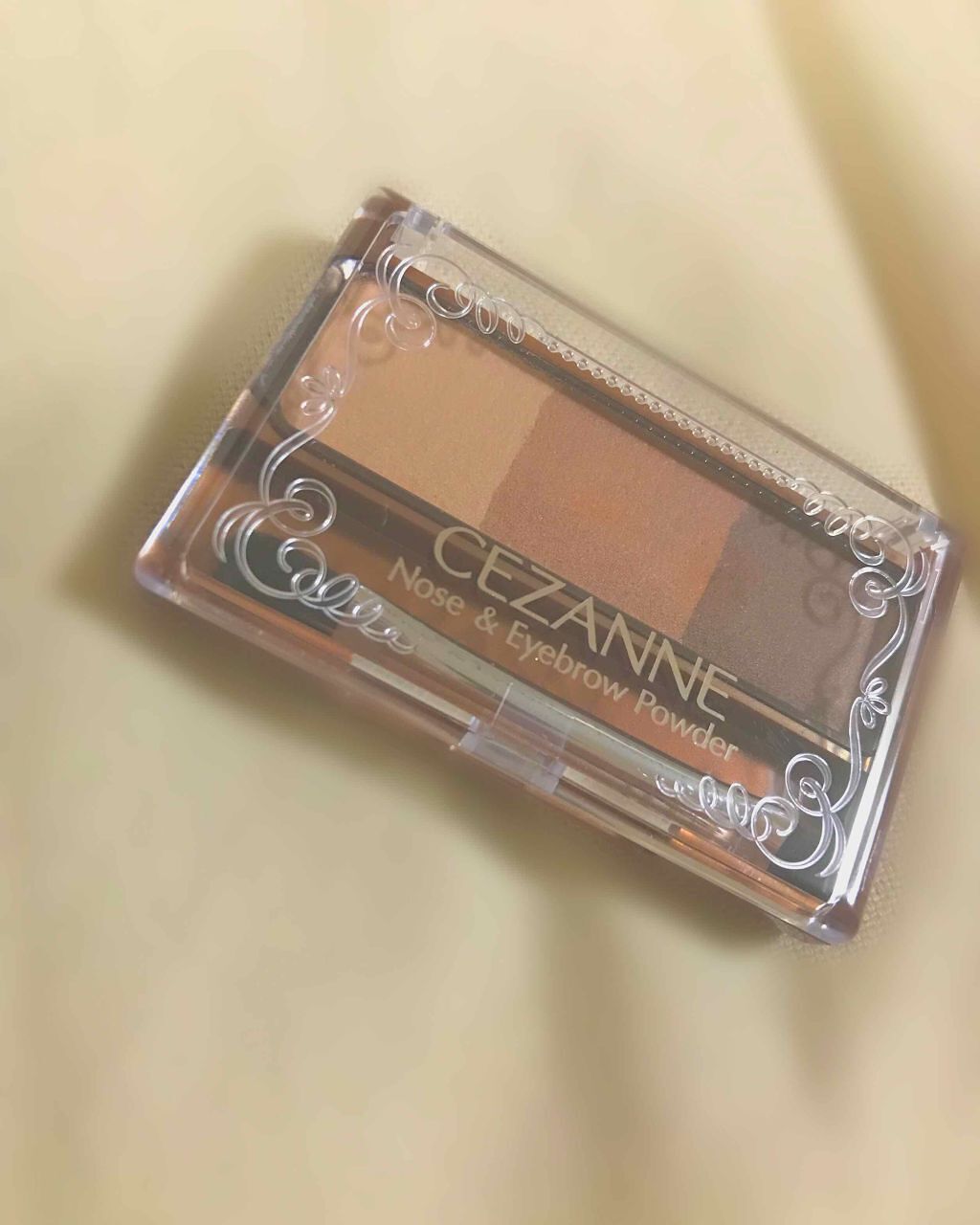 ノーズ＆アイブロウパウダー/CEZANNE/パウダーアイブロウを使ったクチコミ（1枚目）