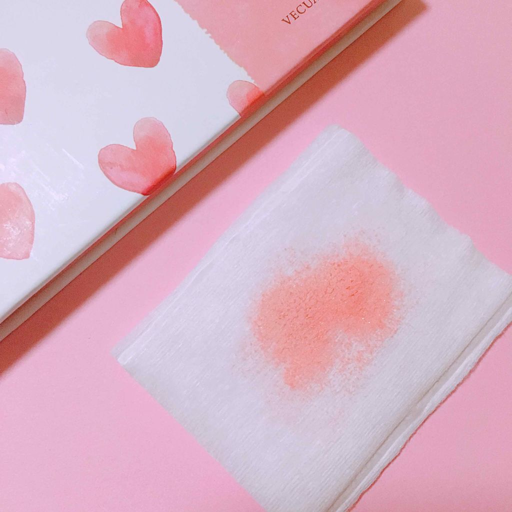 ワンダーハニー ハートフルなピュアチーク/VECUA Honey/パウダーチークを使ったクチコミ（3枚目）