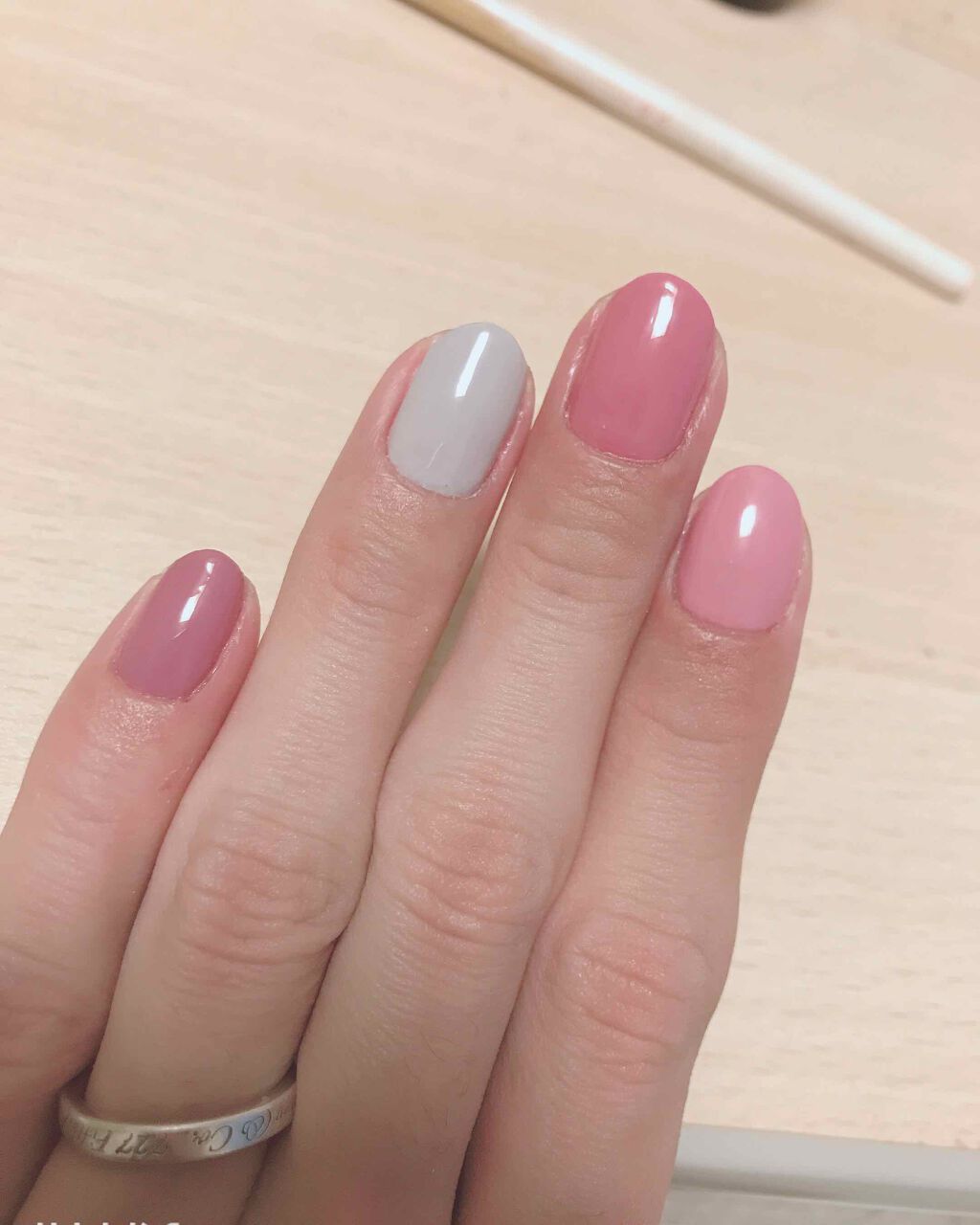 ジェルネイル(ライト対応)/セリア/ジェルネイルを使ったクチコミ(1枚目)