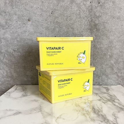 ビタペアCデイリーシートマスク/ネイチャーリパブリック/シートマスク・パックを使ったクチコミ(1枚目)
