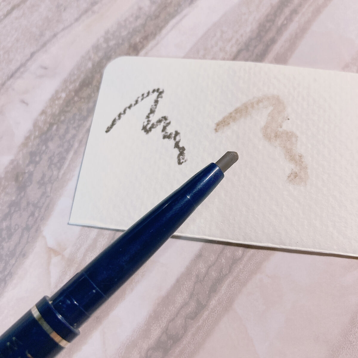 Wアイブロウ ペンシル＆パウダー NB-1/media/パウダーアイブロウを使ったクチコミ（2枚目）