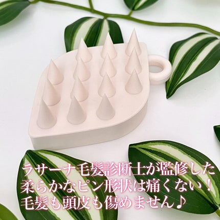 スカルプブラシ/ラサーナ/スカルプブラシを使ったクチコミ(4枚目)