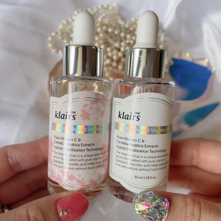 フレッシュリージュースドビタミンドロップ(35ml)/Klairs/美容液を使ったクチコミ(5枚目)