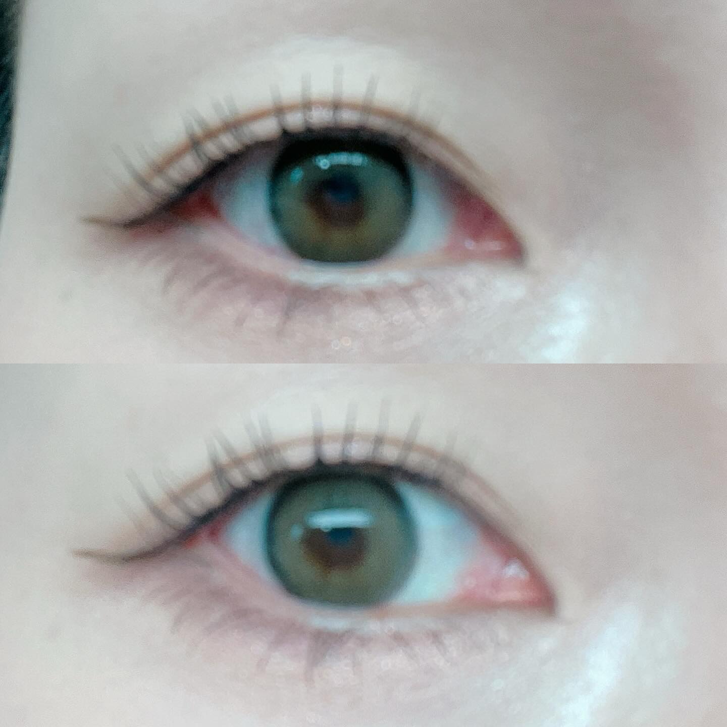 サンドシリーズ サンドオリーブ/LENSSIS/カラーコンタクトレンズを使ったクチコミ（2枚目）