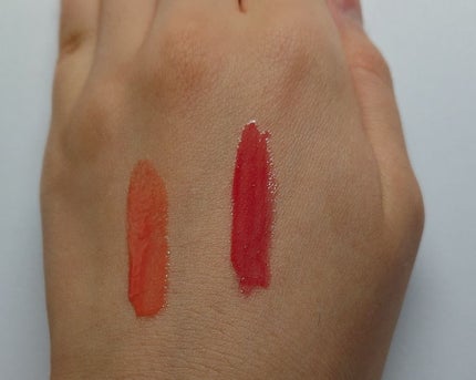 エッセンスジェルルージュ/マキアージュ/リップグロスを使ったクチコミ(3枚目)