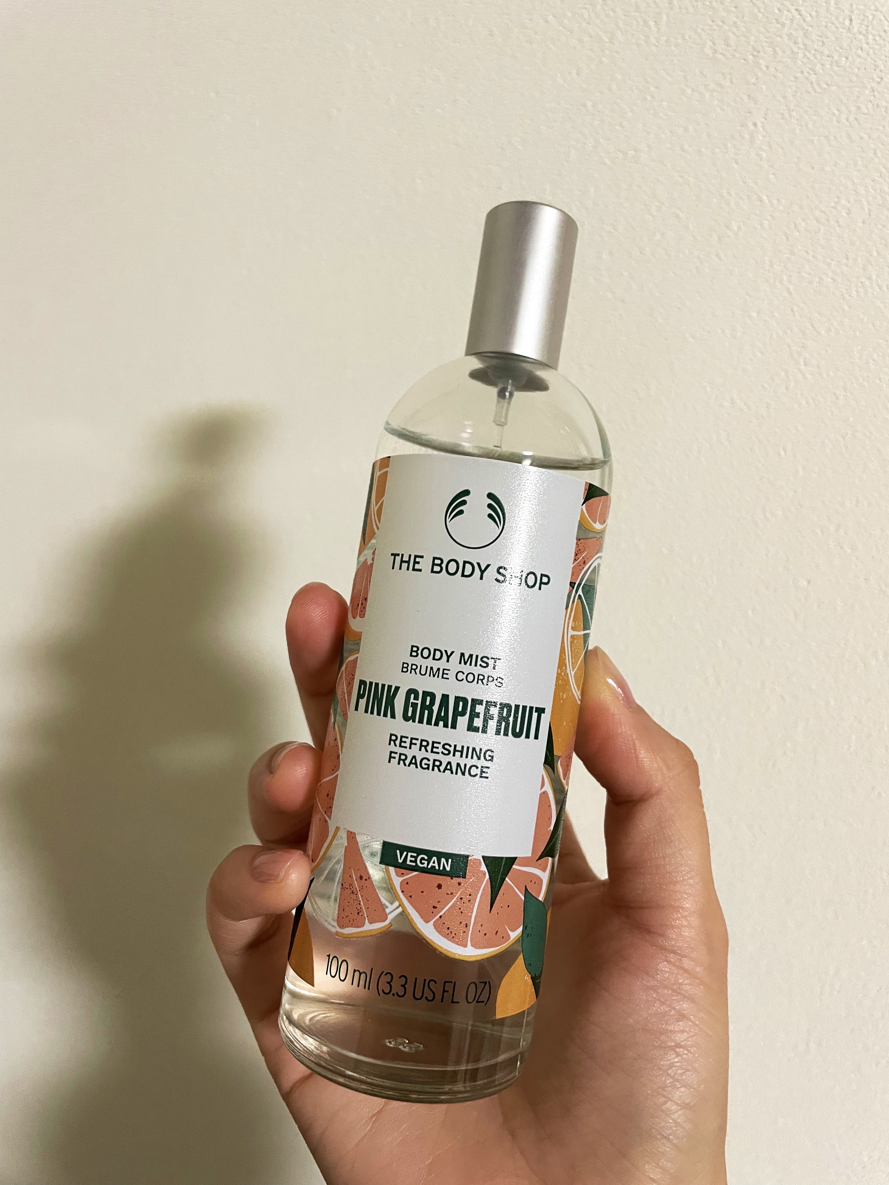 ボディミスト ピンクグレープフルーツ/THE BODY SHOP/香水を使ったクチコミ（1枚目）