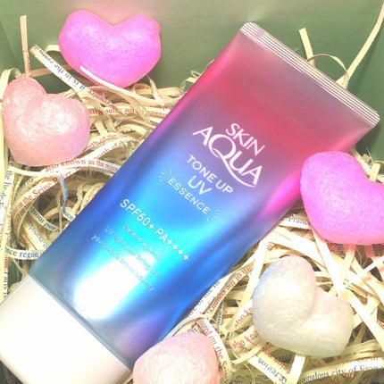 スキンアクア トーンアップUVエッセンス/スキンアクア/日焼け止めクリームを使ったクチコミ(1枚目)