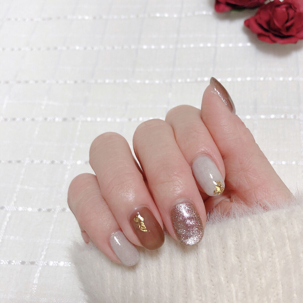 カラージェル 106 ヴァニラ/by Nail Labo/ジェルネイルを使ったクチコミ（3枚目）