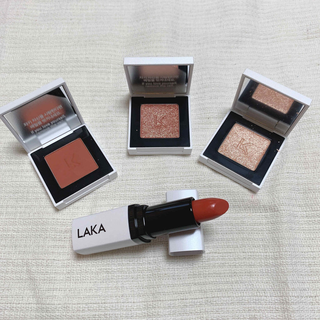 ジャストアイシャドウ/Laka/単色アイシャドウを使ったクチコミ（1枚目）