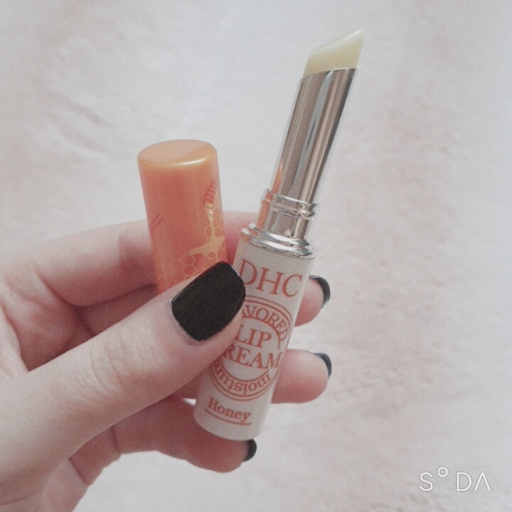 香るモイスチュアリップクリーム はちみつ/DHC/リップクリームを使ったクチコミ（1枚目）