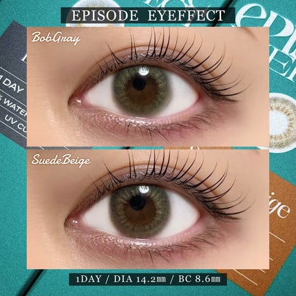 エピソード アイフェクト 1day/pia/ワンデー(1DAY)カラコンを使ったクチコミ(1枚目)