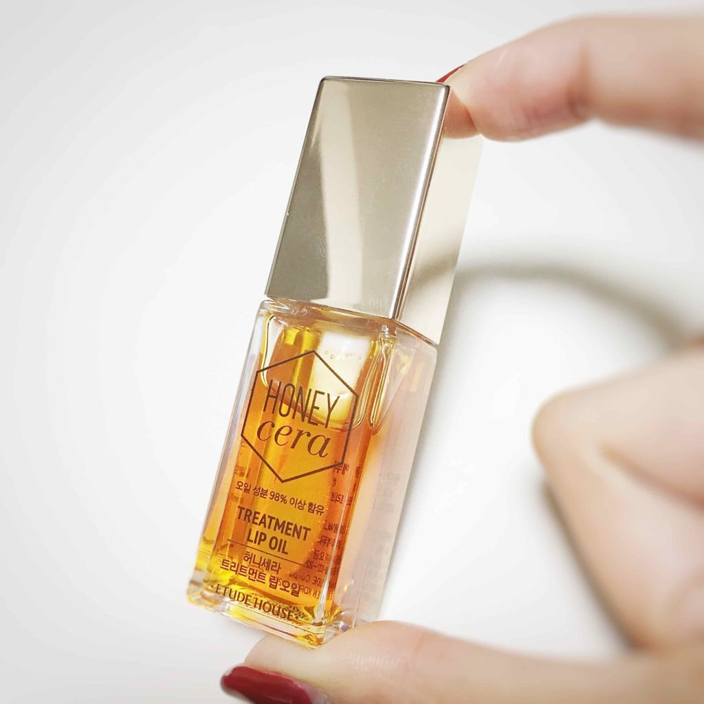 Hセラ トリートメント リップオイル/ETUDE/リップグロスを使ったクチコミ(1枚目)