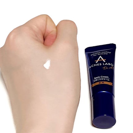 薬用ニキビケア スポッツクリーム/アクネスラボ/フェイスクリームを使ったクチコミ(4枚目)